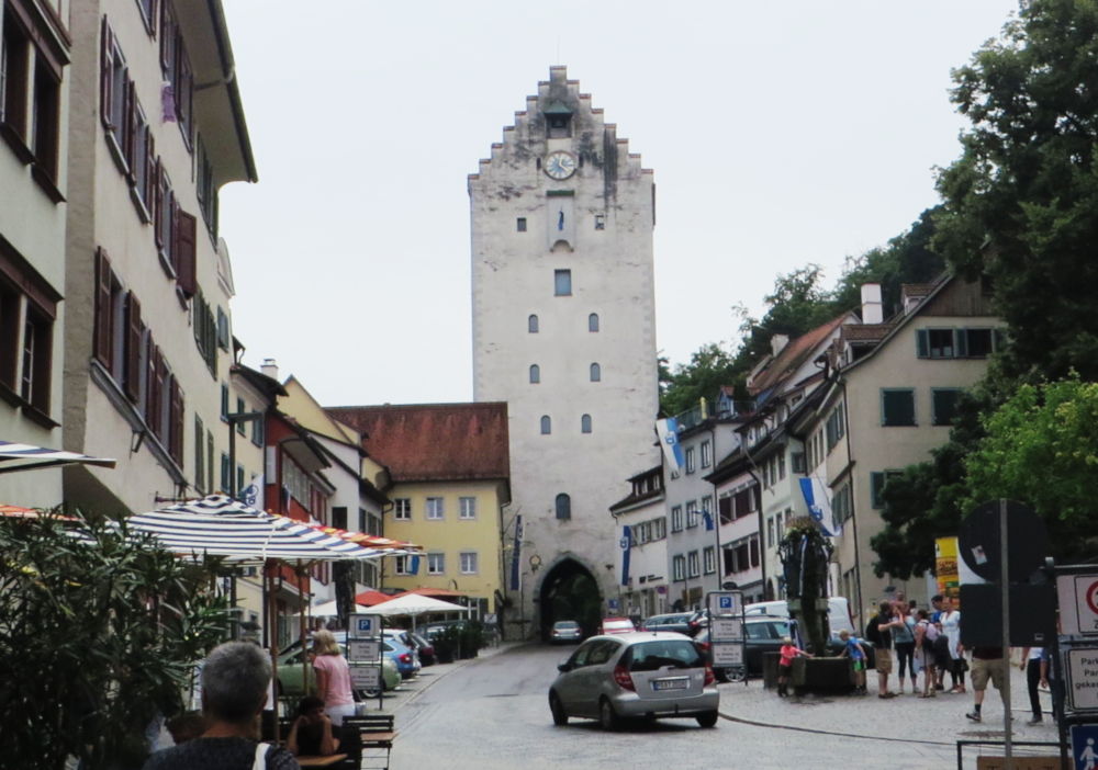 Ravensburg: Obertor (28.7.2018; Foto: Meyerbröker)