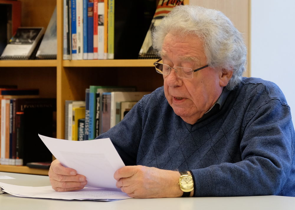 Günter Rohkämper-Hegel (13.3.2019; Foto: Klare)