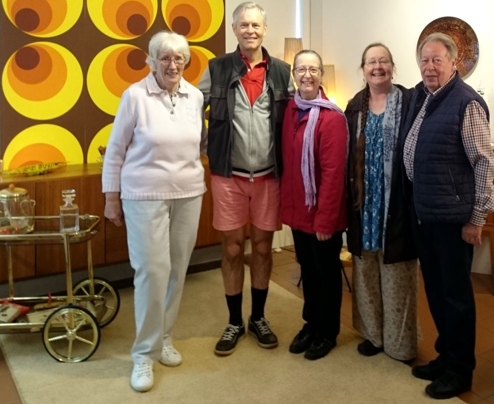 Australische Gäste zu Besuch im Hiltruper Museum (15.8.2019; Foto: Klare)