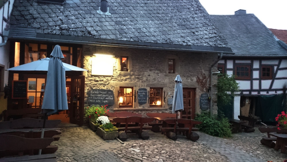 Restaurant und Pension Zehntscheune (Herrstein, 11.9.2019; Foto: Klare)
