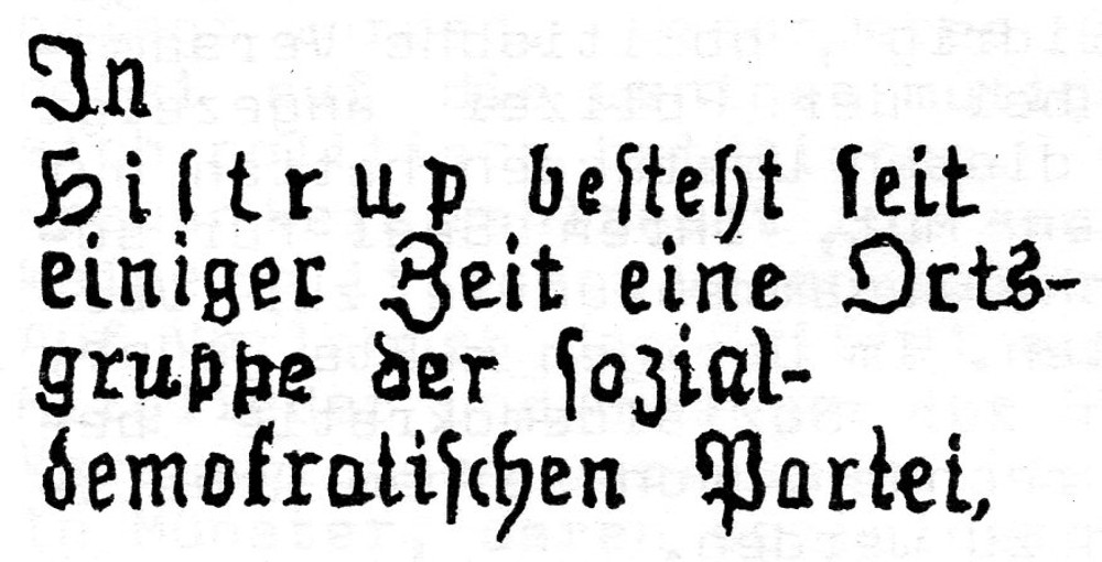Meldung der Dortmunder „Arbeiterzeitung“ von 1910