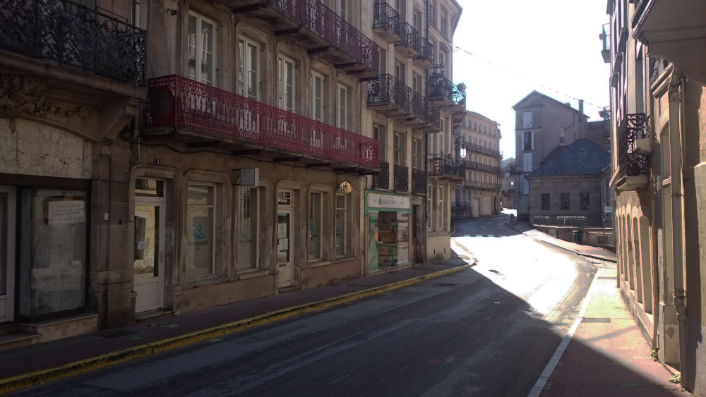 Avenue Louis Français (Plombières-les-Bains, 21.9.2019; Foto: Klare)