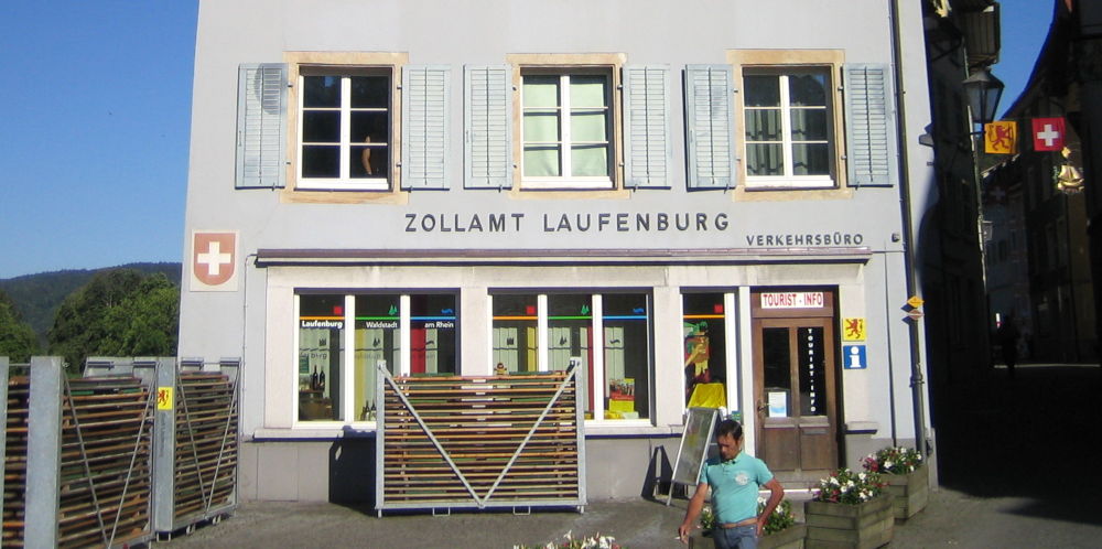 Zollamt Laufenburg (5.7.2019; Foto: Klare)