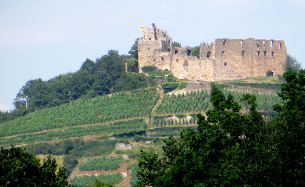 Staufener Burg (7.7.2019; Foto: Meyerbröker)