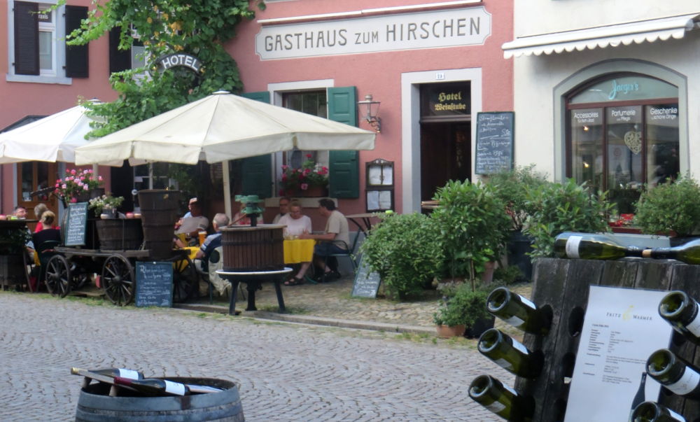 Gasthaus zum Hirschen (Staufen, 7.7.2019; Foto: Meyerbröker)