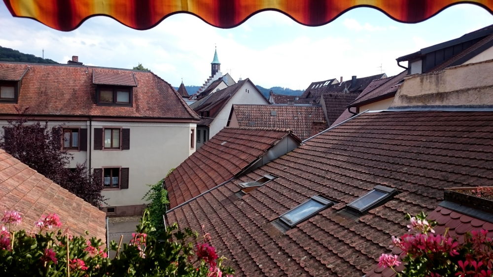 Sonnen-Balkon (Staufen, 7.7.2019; Foto: Klare)