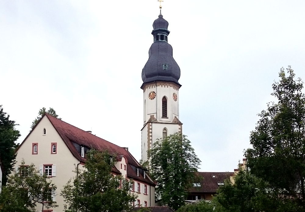 Läutturm der Dreifaltigkeitskirche (Speyer, 14.7.2019; Foto: Klare)