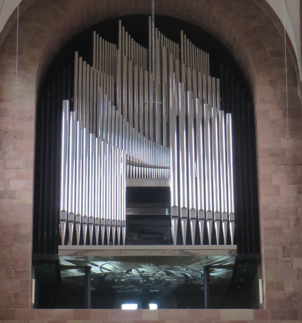 Hauptorgel (Speyerer Dom, 14.7.2019; Foto: Meyerbröker)