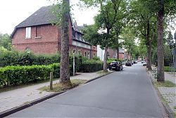 Max-Winkelmann-Straße in Hiltrup (29.6.2020; Foto: Klare)