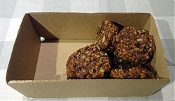 Biscotto Nature Bakes von Aldi Nord: Viel Luft im Karton (12.9.2020; Foto: Henning Klare)