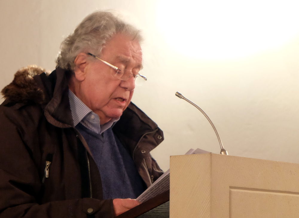 Günter Rohkämper-Hegel, VorLeseClub Hiltrup (Foto: Henning Klare)