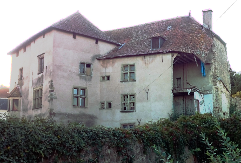 Château Réchicourt im Verfall (17.9.20219; Foto: Henning Klare)