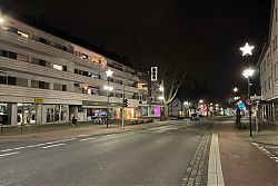 Hiltrup, Marktallee, 1.1.2022, 0.15h (Foto: Henning Klare)