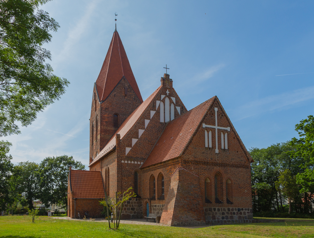 Rerik: Pfarrkirche St. Johannes (Foto: Jan-Herm Janßen under the <a href="https://creativecommons.org/licenses/by-sa/4.0/deed.en">Creative Commons Attribution-Share Alike 4.0 International license</a>, 2019)