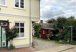 Schleswig: Lange Straße und Kurze Straße (19.9.2021; Foto: Henning Klare)