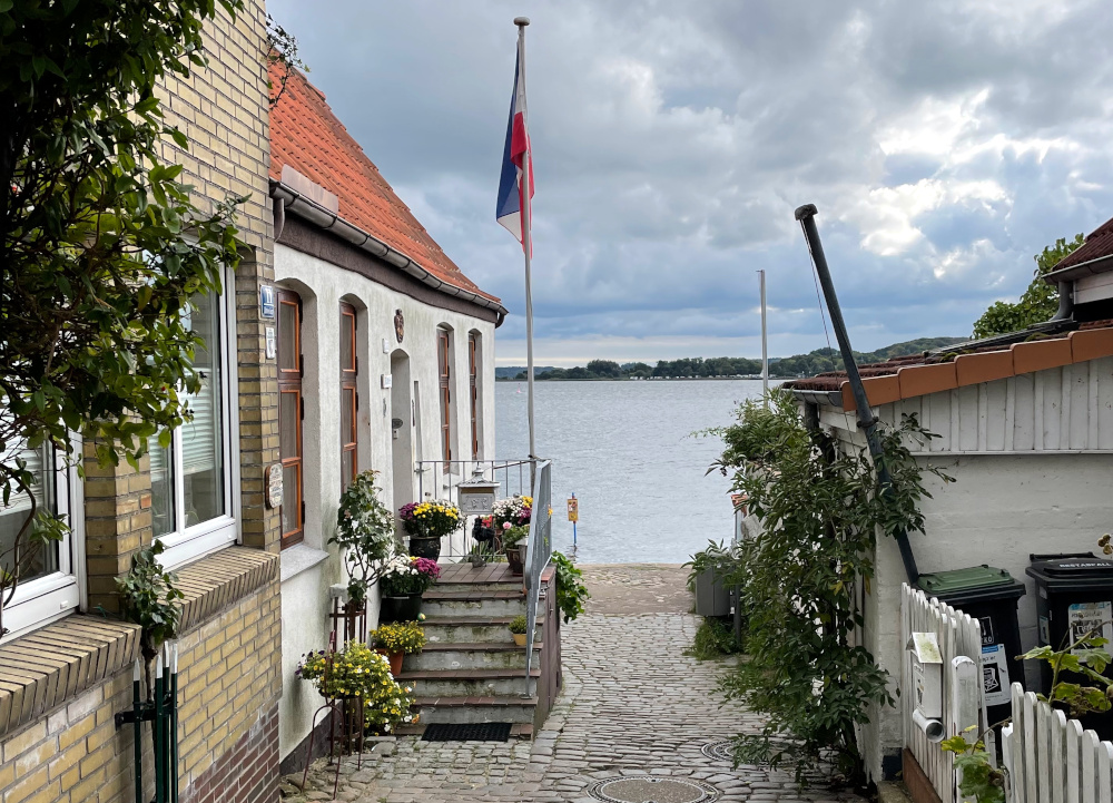 Schleswig: Fuß am Holm (19.9.2021; Foto: Henning Klare)