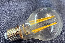 Philips-LED: Diese hielt nicht lange (20.2.2022; Foto: Henning Klare)