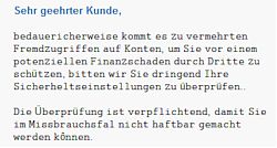 "Stella, VR Sicherheitsleitende" (Email vom 19.3.2022; Ausschnitt)