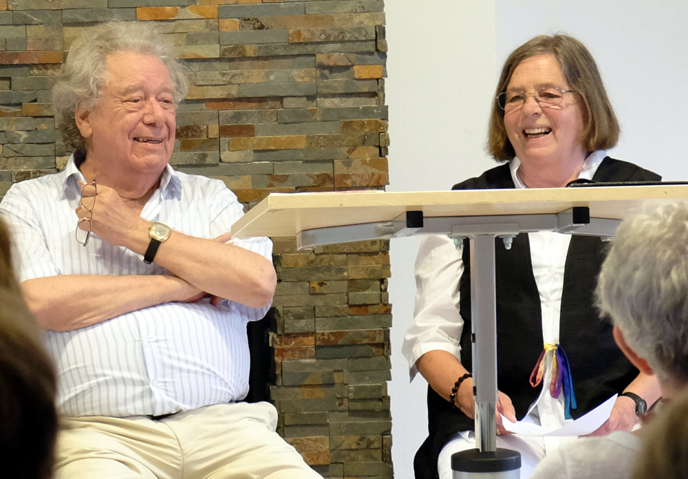 Günter und Gerda Rohkämper-Hegel (14.8.2015; Foto: Henning Klare)
