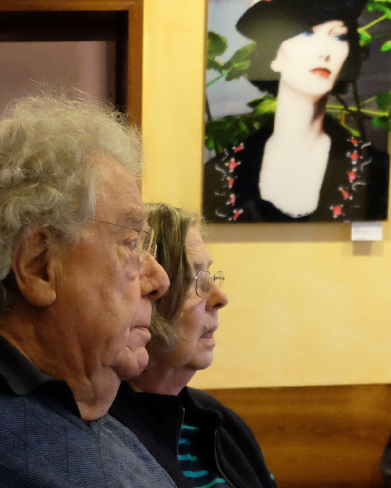 Günter und Gerda Rohkämper-Hegel zur Lesung im Café Klostermann (10.10.2017; Foto: Henning Klare)