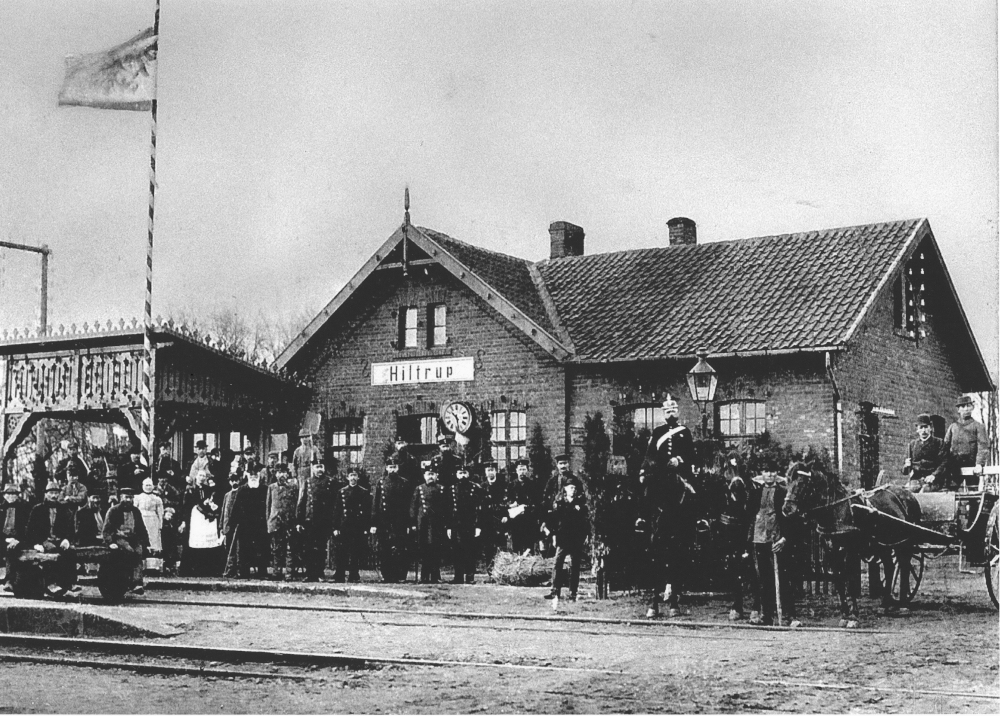 1898: Der Hiltruper Bahnhof feiert 30. Jubiläum (Hiltruper Museum)