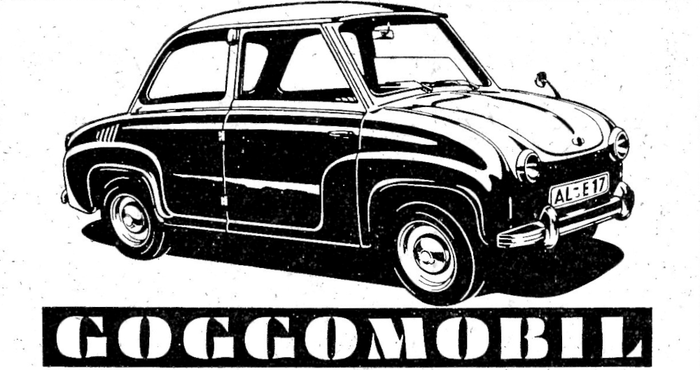 Goggomobil: Werbung der Hiltruper Firma Karl Georges (Hiltruper Anzeiger Juni 1967)