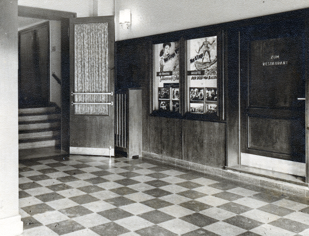 “Gloria-Theater“ im Saal der Gaststätte Vogt (1949; Foto: Hiltruper Museum)