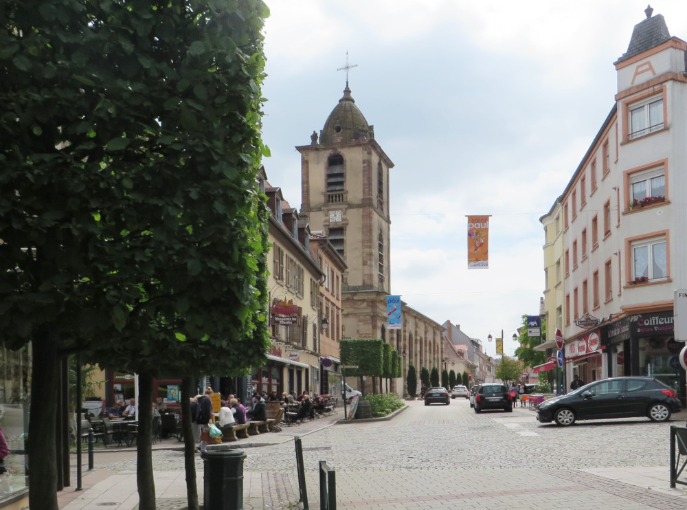 Sarreguemines: Saint Paul (19.6.2015; Foto: Klaus Meyerbröker)