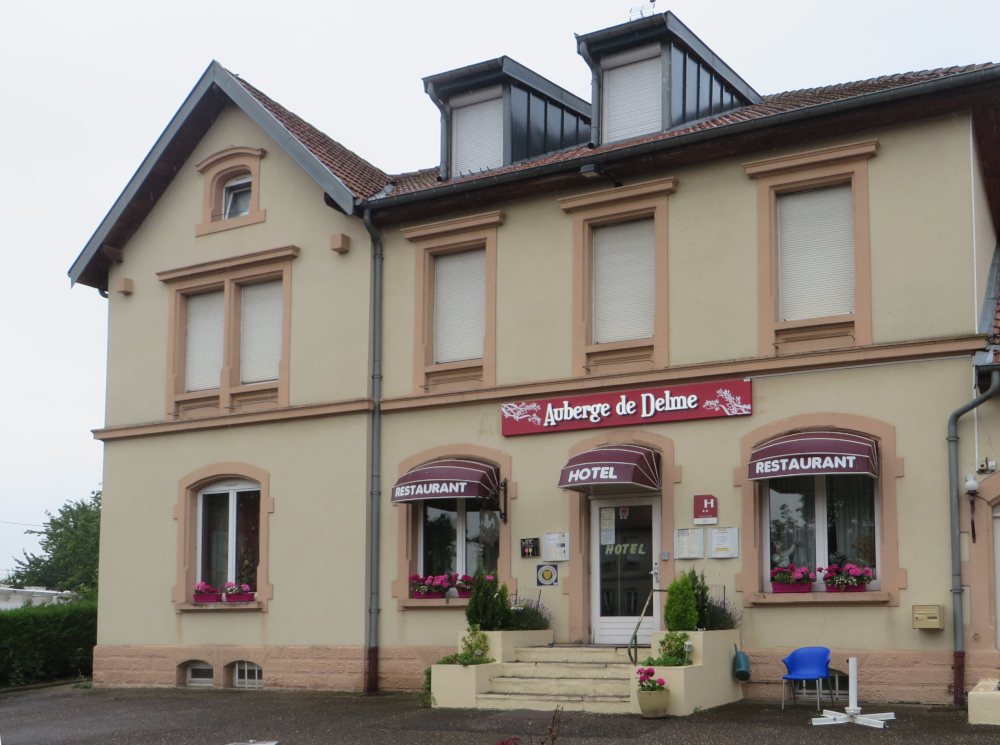 Auberge de Delme (21.6.2015; Foto: Klaus Meyerbröker)