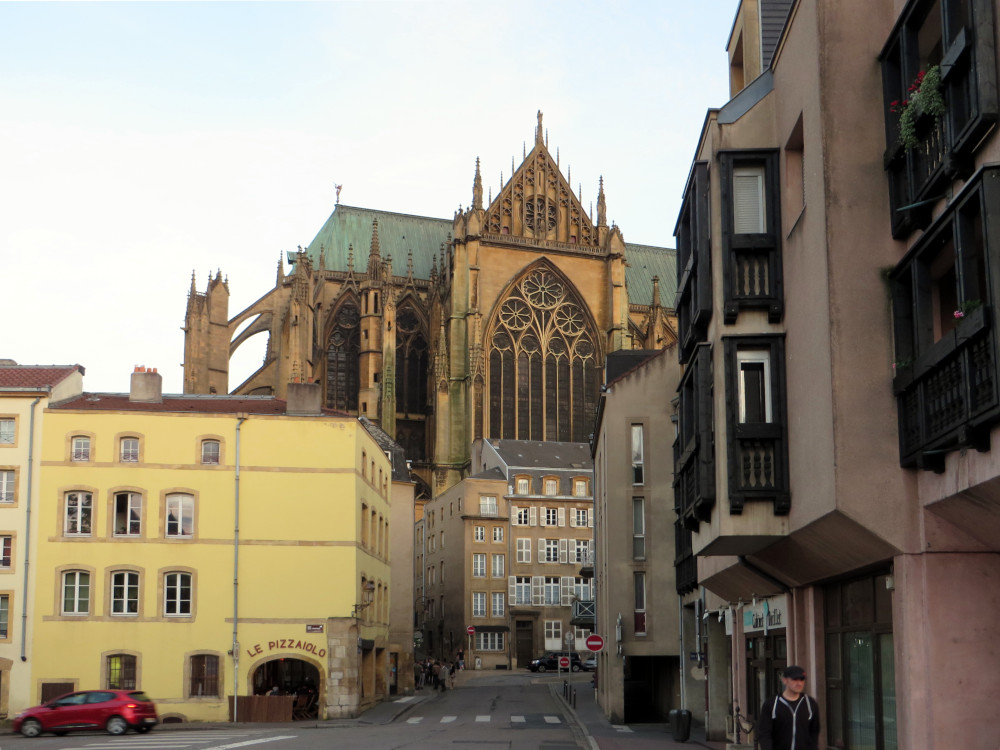 Cathédrale, Metz (21.6.2015; Foto: Klaus Meyerbröker)