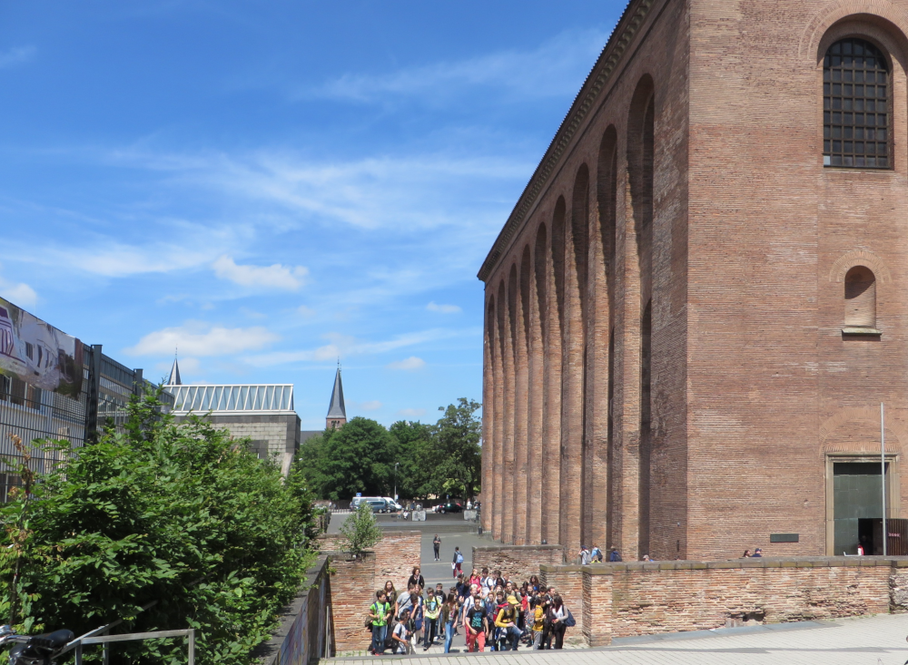 Trier: Konstantinbasilika (24.6.2015; Foto: Klaus Meyerbröker)