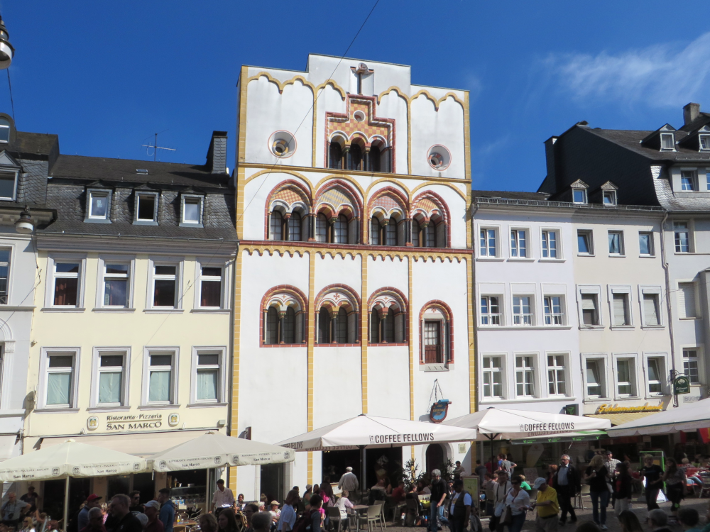 Trier: Dreikönigenhaus (24.6.2015; Foto: Klaus Meyerbröker)