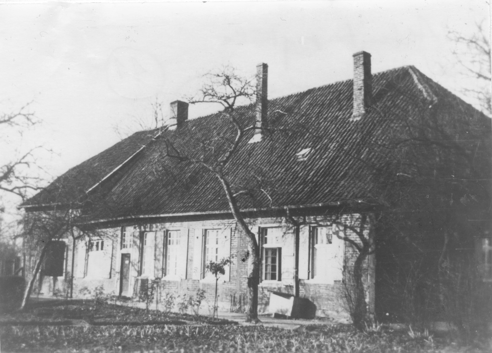 Alter Pfarrhof HIltrup (Foto: Um 1936; Hiltruper Museum)