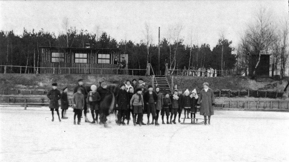 Das "Eisenbahner-Badeheim" (1933/1934; Foto: Hiltruper Museum)