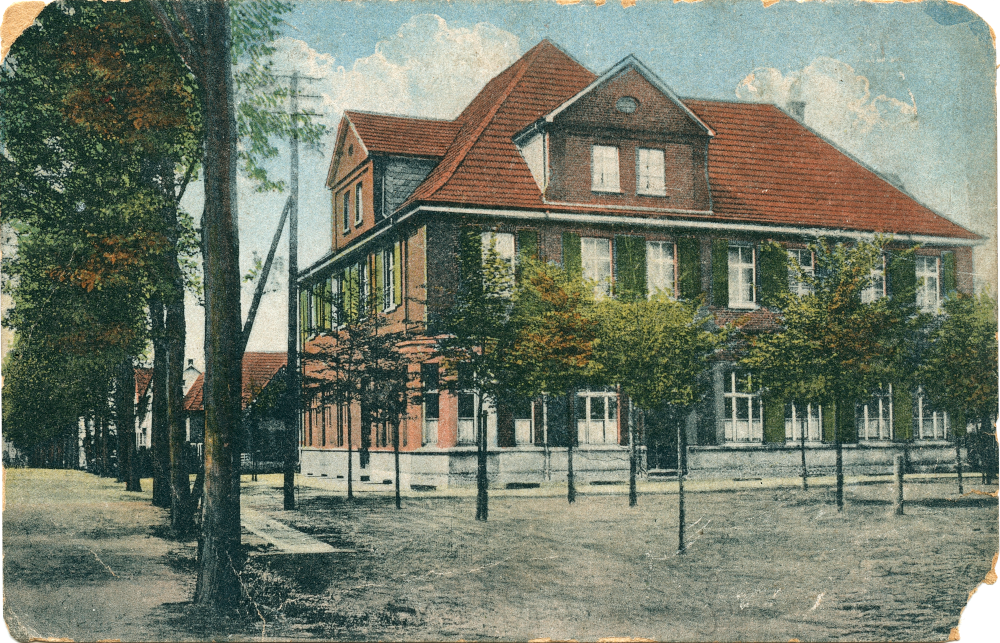 "Gasthof und Restauration von B. Bröcker" (Postkarte um 1920, Hiltruper Museum)