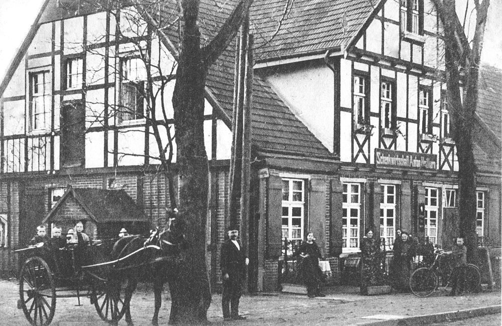 Hiltrup, Schenkwirtschaft Anton Heithorn (um 1920; Foto: Hiltruper Museum)