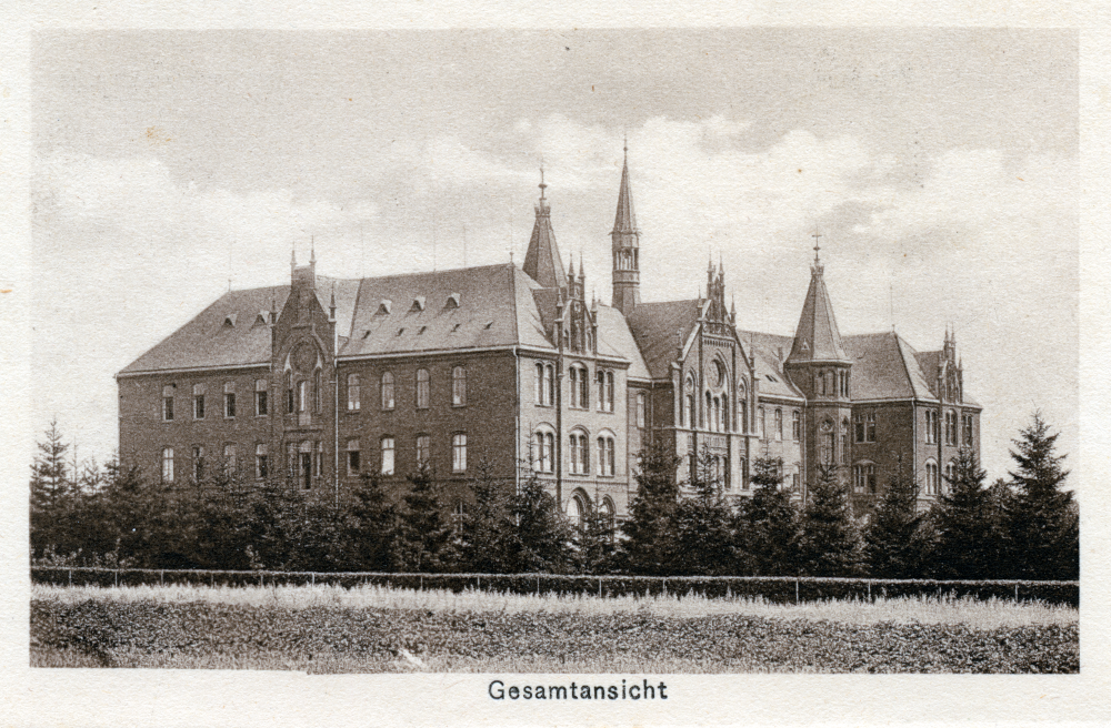 Kloster der „Missionare vom Heiligsten Herzen Jesu“ in Hiltrup (Foto um 1925, Hiltruper Museum)