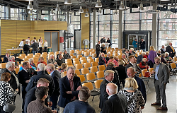 Neujahrsempfang des Bezirksbürgermeisters Hiltrup (21.1.2023, Immanuel-Kant-Gymnasium; Foto: Henning Klare)