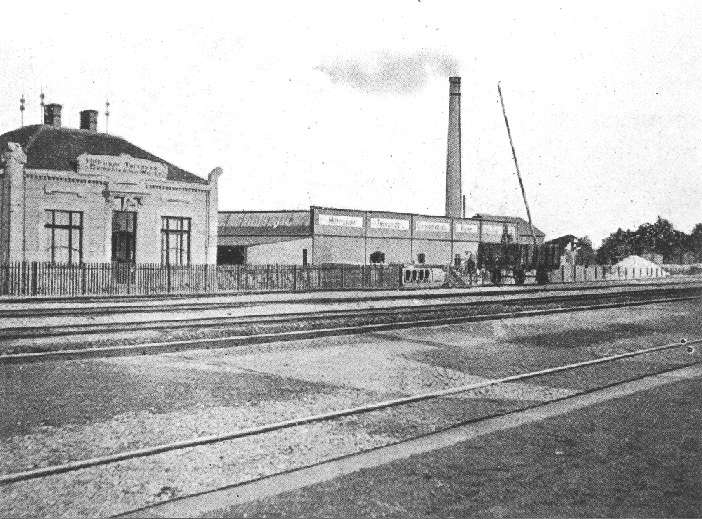 Hiltruper Terrazzo- und Cementwaren-Werke F. M. Dalhoff (1905; Foto: Hiltruper Museum)