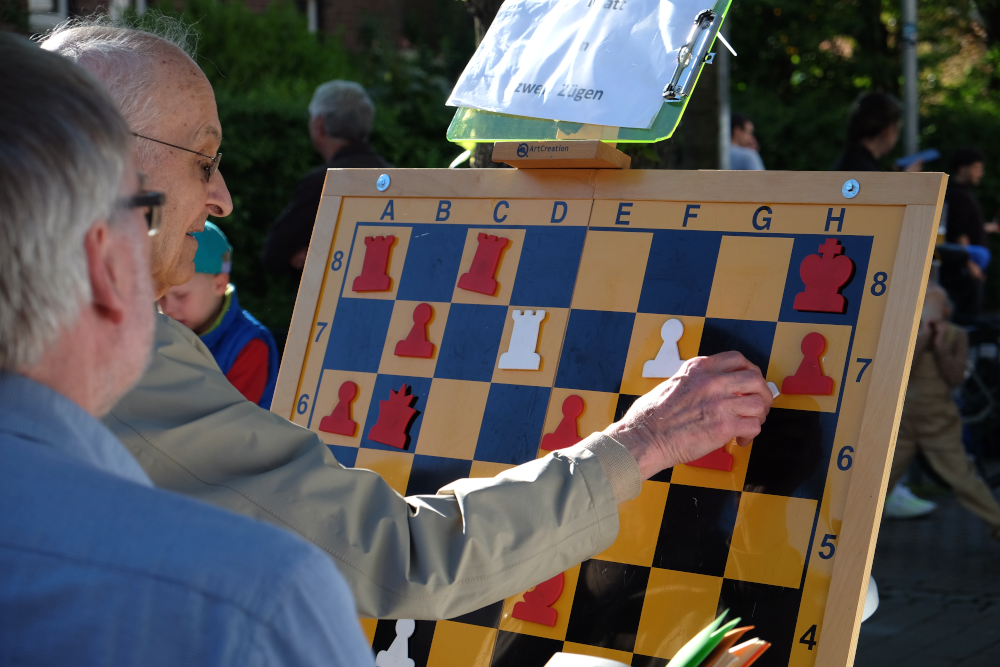 Hiltruper Frühlingsfest: Schach (4.5.2024; Foto: Henning Klare)