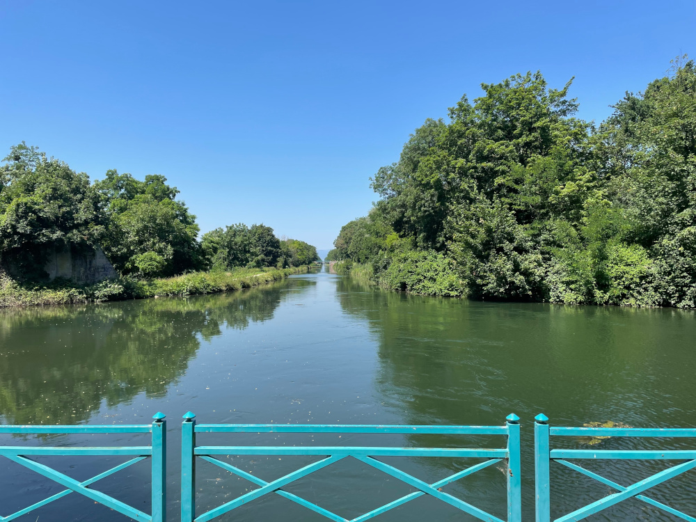 Hier geht's nach Colmar (25.6.2024; Foto: Henning Klare)