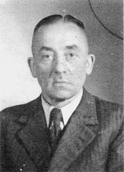 Rudolf Schmitz, geb. am 9.7.1893, war Wiederbegründer der SPD Hiltrup am 1. Oktober 1945; Ortsvereinsvorsitzender von 1945 bis zu seinem Tode (3.10.1959)