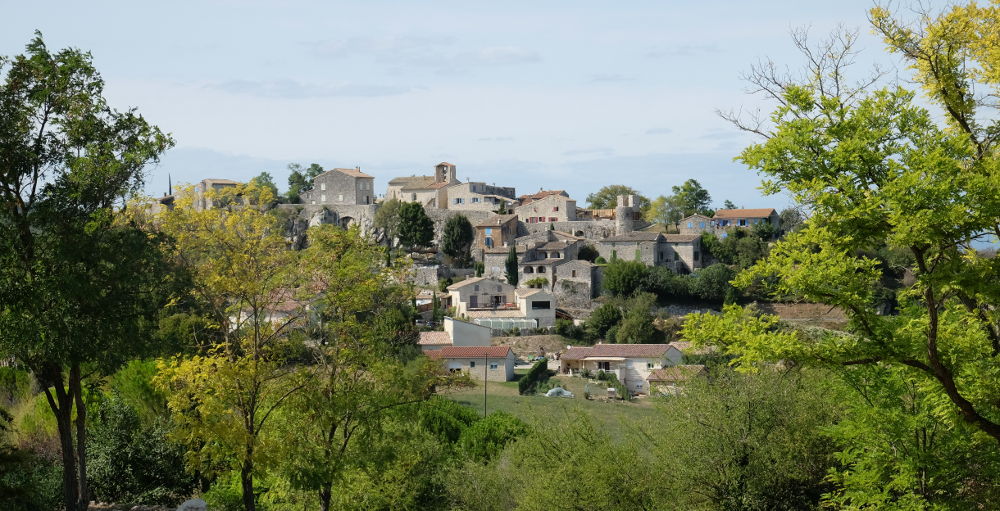 Ziel für diesen Tag: La Roche-sur-Grane (Foto: Klare)