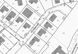 Das südliche Ende der Hiltruper Straße Am Klosterwald. Eine ruhige Sackgasse ohne Verbindung zur Glasuritstraße (Karte: https://geo.stadt-muenster.de/webgis/application/Stadtplan)