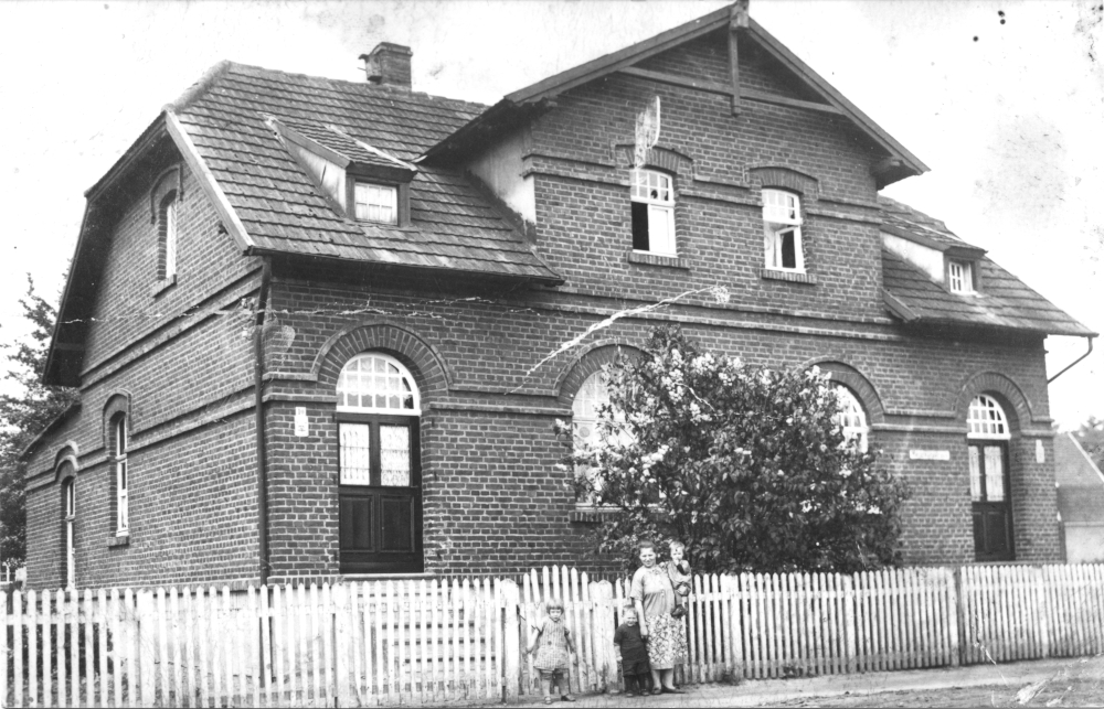 Hiltrup, Meinenkampstraße 10 (um 1925; Hiltruper Museum, Bearbeitung: Henning Klare)
