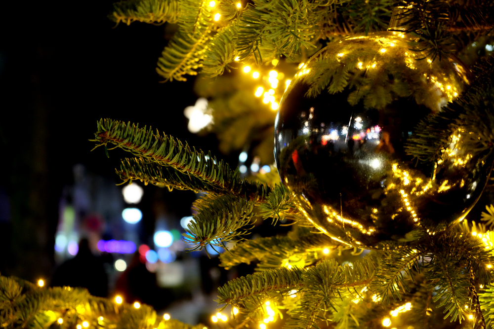 Hiltruper Weihnachtsmarktallee 2025: Lichter (29.11.2025, Foto: Henning Klare)