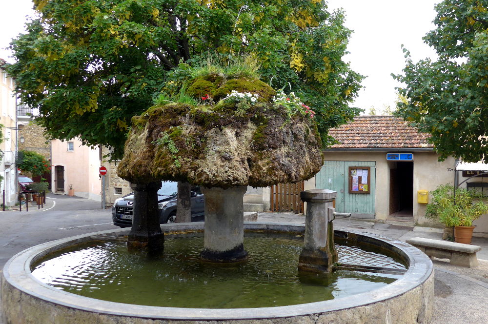 Brunnen mit Mooskopf (Foto: Klare)