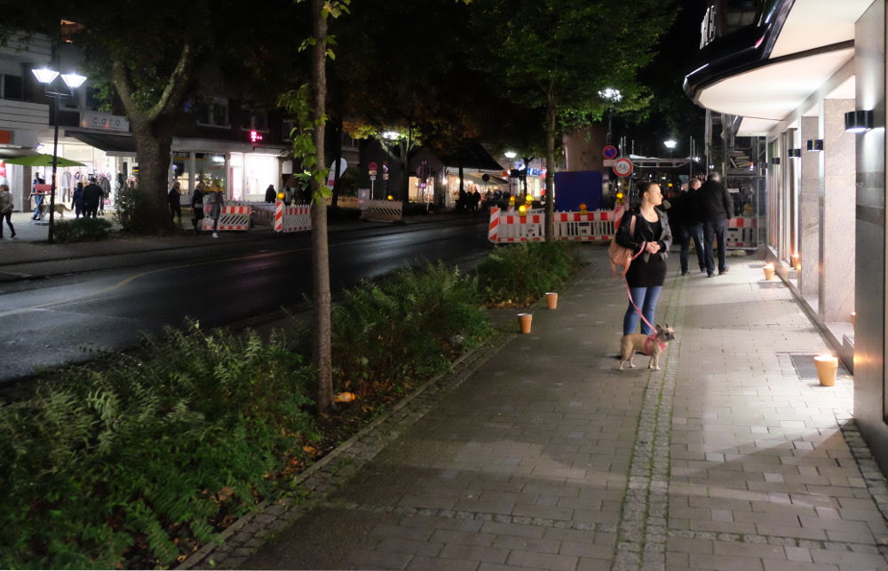 Das Gedränge hielt sich sehr in Grenzen (Foto: Klare)