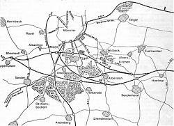 Straßenplanung einer Autobahn 43 (1979)