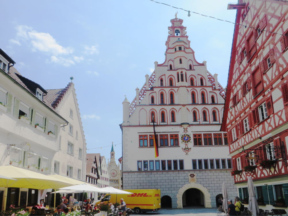 Bad Waldsee: Rathaus (20.7.2018; Foto: Meyerbröker)